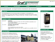 Tablet Screenshot of grafholzenergie.ch